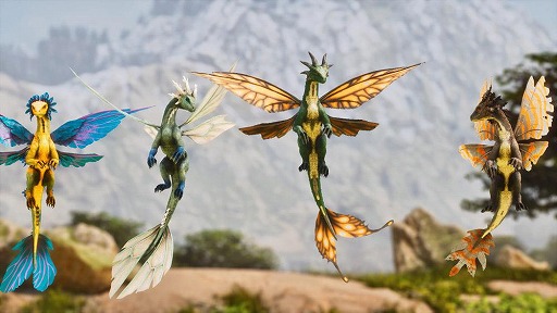 ���������꡼ No.003�Υ���ͥ������ / PS5�ǡ�ARK: Survival Ascended���緿�ɲå���ƥ�ġ�Lost Colony�פ��ۿ�������ʪ�֥��륦����פ俷�����ƥ�֥�����ĥ꡼�פ����