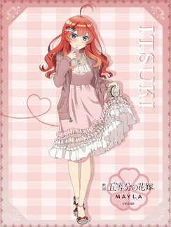 画像集 No.015のサムネイル画像 / 五つ子たちの描き下ろしイラストも公開。「『五等分の花嫁』アイコニック フーディ」，MAYLAにて10月23日18：00に受注販売開始