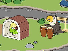 ねこあつめのデベロッパによる新作タイトル「とりのおと」のサービスが本日スタート。演奏家のとりを集めて合奏を楽しもう