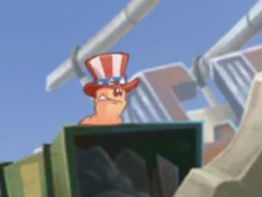 スマホ版「Worms W.M.D」,配信開始。ミミズたちが武器で戦うターン制ストラテジーゲーム