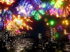 花火をそろえるアクションパズル「FANTAVISION 202X」のPC版,4月28日にSteamでリリース。SteamVRにも対応