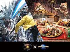 モンハンシリーズ20周年を記念したイベント「モンスターハンター USJ祭」,「ユニバーサル・クールジャパン 2024」にて開催決定