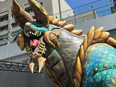 「モンスターハンターNowカーニバル 2024:渋谷」現地レポート。渋谷に超巨大なジンオウガ出現,渋谷PARCOや明治公園がモンハン一色に染まる