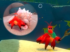 ヤドカリが強大な海の生物に挑むソウルライクアクション「Another Crab's Treasure」がSwitchで2023年リリースへ