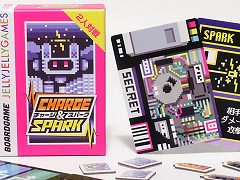 JELLY JELLY GAMES新作ボドゲ,2段階連想ゲーム「レンレン」と,1対1の読み合いゲーム「チャージ&スパーク」が5月13日発売へ