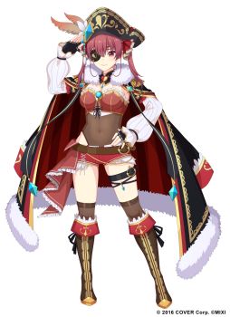 画像集 No.002のサムネイル画像 / 「キュービックスターズ」,宝鐘マリンさんとのコラボを11月1日から開催。オリジナル衣装の★3キャラになって登場