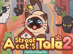 子猫の街中サバイバルを描くADVの続編「のらねこものがたり2」がPC / Switchで2023年内発売へ。ペットにまつわる現代の闇がテーマに