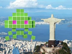 町中で侵略者を撃墜。スペースインベーダー×地理空間クリエイターのARゲーム「SPACE INVADERS: World Defense」が今夏配信