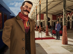 「オリエント急行殺人事件」を題材にした新作ゲームが発表に。2023年のアメリカを舞台に,2人の探偵の活躍が描かれる