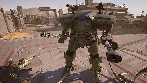 画像ギャラリー No.001のサムネイル画像 / スターシップ・トゥルーパーズのオンライン協力型FPS「Starship Troopers: Extermination」，二足歩行兵器「M11E Babar」や新エリアなどを実装