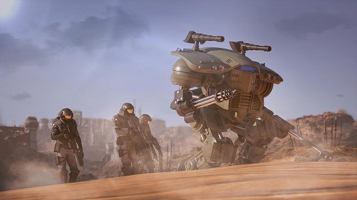 画像ギャラリー No.002のサムネイル画像 / スターシップ・トゥルーパーズのオンライン協力型FPS「Starship Troopers: Extermination」，二足歩行兵器「M11E Babar」や新エリアなどを実装