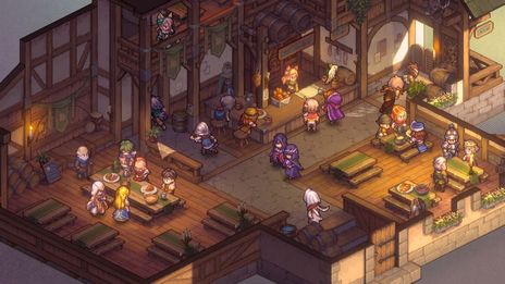 画像集 No.003のサムネイル画像 / 新作タクティクスRPG「鈴蘭の剣:この平和な世界のために」,2023年内にリリース。懐かしく新しいドット絵で傭兵団の物語を描く
