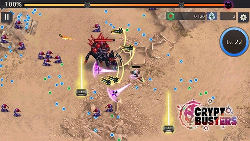 画像集 No.007のサムネイル画像 / NFTサバイバルアクション「Crypt Busters」，8月3日にサービス開始。兵士NFTのプレセールは本日18：00より開催