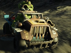 「Warhammer 40,000: Speed Freeks」のαテストがSteamでスタート。オルクたちが主役のレーシングシューター