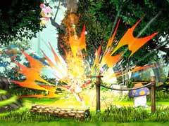 「爆裂!スイーツランド」,Steamで本日リリース。「ぼく管」や「鉄道にっぽん!」のソニックパワードが贈る新作は,ファンタジー世界を舞台にした横スクロールアクション