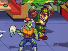 毒々しいモンスター達が主役の横スクロールアクション「Toxic Crusaders」は,2024年にリリース