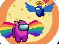 「Sticky Business」,無料アップデートで「Among Us」のステッカー60種類を追加。クルーメイトや帽子,緊急ボタンなどのデザインが登場