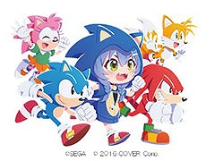 「ソニックスーパースターズ」,販売店別の購入特典が明らかに。一部法人ではVTuber戌神ころねのコラボイラストを使ったグッズを用意
