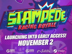60人で競うバトロワ系レース「Stampede: Racing Royale」,2023年11月2日にSteamでアーリーアクセスを開始