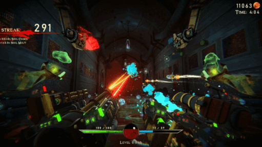 画像集 No.001のサムネイル画像 / 「Vampire Survivors」にインスパイアされた，武器てんこ盛りのFPS「Vampire Hunters」のアーリーアクセスが7月26日にスタート