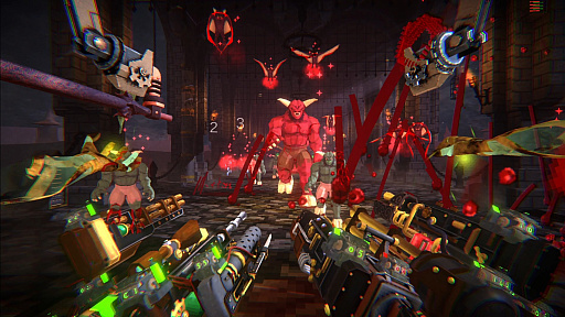 画像集 No.003のサムネイル画像 / 「Vampire Survivors」にインスパイアされた，武器てんこ盛りのFPS「Vampire Hunters」のアーリーアクセスが7月26日にスタート