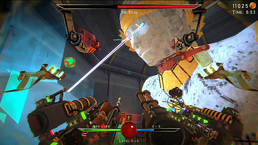 画像集 No.004のサムネイル画像 / 「Vampire Survivors」にインスパイアされた，武器てんこ盛りのFPS「Vampire Hunters」のアーリーアクセスが7月26日にスタート