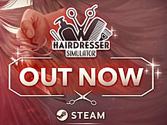 目指せ,カリスマ美容師。「Hairdresser Simulator」が本日Steamでリリース。髭を整えられる無料DLCの情報も明らかに