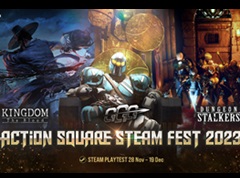 「Dungeon Stalkers」「Kingdom: 王家の血」「プロジェクト GGG」を体験できる「Action Square Steam Fest 2023」が,11月28日に開始。ブランドページもオープン【PR】