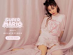 「SUPER MARIO meets GELATO PIQUE」第5弾,3月22日に発売。ピーチ,デイジー,ロゼッタの心ときめくコレクション