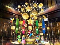 「スーパーマリオ」丸の内エリアとコラボした冬のイベントを11月14日から開催。限定フード・ドリンク&グッズが登場