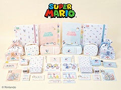 サンスター文具,「スーパーマリオ」シリーズとコラボした文具雑貨シリーズを1月下旬より順次発売