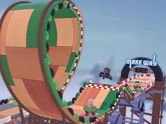 その場で作ったコースをみんなで走る。最大4人プレイのレースアクション「Make Way」発表。日本語にも対応予定