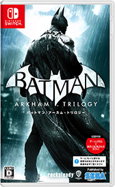 画像集 No.002のサムネイル画像 / Switch版「バットマン：アーカム・トリロジー」，本日発売。アーカムシリーズ3部作と全DLCをまとめて楽しめる