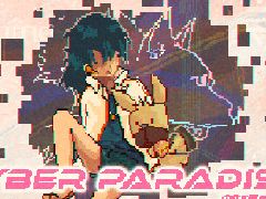 故人の断片データを回収せよ。グリッチ演出が特徴的な新作タイトル「Cyber Paradise」,Steamストアページを公開。クラファンも実施予定