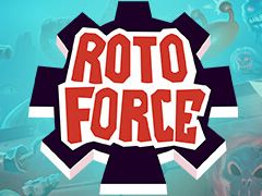 “画面回転”を駆使して戦う,シンプル&高難度なツインスティックSTG「Roto Force」がSteamとitch.ioで発売に。7月26日まで10%オフ