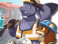 動物たちの島にインフラを作り上げよう。鉄道敷設パズル「Tails of Trainspot」のSteam版が本日リリース。8月7日までは20%オフ