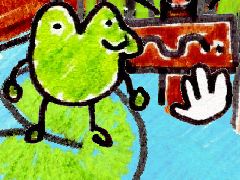 脳みそなんかいらない! 賢くなる“呪い”からの解放を目指す新作アドベンチャーゲーム「Frog's Adventure」がitch.ioで配信中