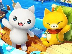 コロプラの新作「とらべる島のにゃんこ」,スマホ向けに2023年内リリース。「ほしの島のにゃんこ」がパワーアップした島づくりゲーム