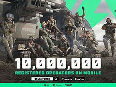 スマホアプリ版「Delta Force」のプレイヤー数が配信4日で全世界1000万人を突破。記念イベント「デルタまつり」も開催決定