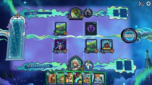画像集 No.002のサムネイル画像 / ローグライクデッキ構築ゲーム「Looper Tactics」，新たなカード種族ヒューマンが参戦する追加DLC「Tower and Sea」を本日配信