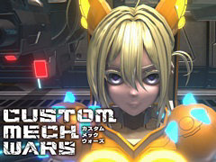ロボットを魔改造して戦う「CUSTOM MECH WARS」,登場人物のプロフィールや,Gメックのカスタマイズ要素,パーツ収集などの情報が公開に