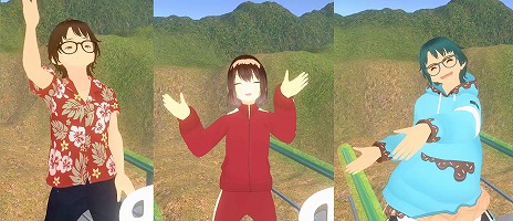 画像集 No.005のサムネイル画像 / 自分のVRMアバターで筋肉アスレチックに挑め！ VR専用アクション「マッスルニンジャVR」が2023年発売へ。配信者向けの機能も充実