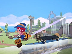 空飛ぶほうきで配達の仕事を楽しめる新作ADV「ミカと魔女の山」,PS5&Switch向けに2025年3月13日にリリース
