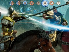 「三國志8 Remake」の戦闘マップはヘックス制を採用。武将との「連携」や部隊の「感情」など,戦闘の詳細情報を公開