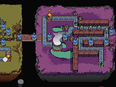 タワーディフェンスと工場自動化ゲームが融合した「Mob Factory」が11月10日にSteamで発売。より効率的な施設を作り,敵を蹂躙しよう