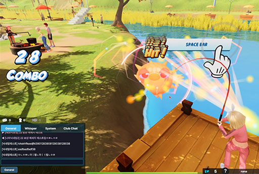画像集 No.006のサムネイル画像 / 「Fishing Online」，Steamでアーリーアクセス版を公開。世界中のプレイヤーが1か所に集まり，釣りを楽しめる作品を目指す