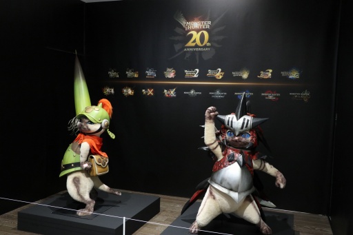 画像集 No.015のサムネイル画像 / 明日開幕「モンスターハンター20周年-大狩猟展-」発表会&内覧会レポート。歴代シリーズの武具とモンスターを堪能できる展示が盛りだくさん