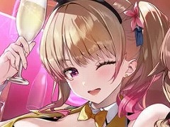 紳士の社交場でキャストたちとの愛を育むADV「バニーガーデン」,Switch向けに配信開始。手押し相撲やチェキ撮影などのお遊びも楽しめる