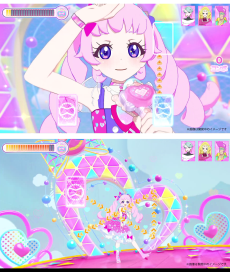 画像集 No.009のサムネイル画像 / カードでリズムゲームが楽しめるアーケードゲーム「ひみつのアイプリ」と,マイキャラ特化の「アイプリバース」,4月4日から順次稼動
