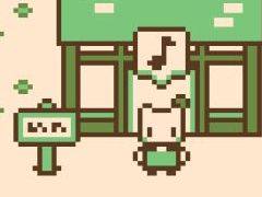 ゲームボーイ風のグラフィックスで描いたADV「Marron's Day」,体験版をSteamで配信開始。小さな町を舞台に子うさぎの冒険が楽しめる
